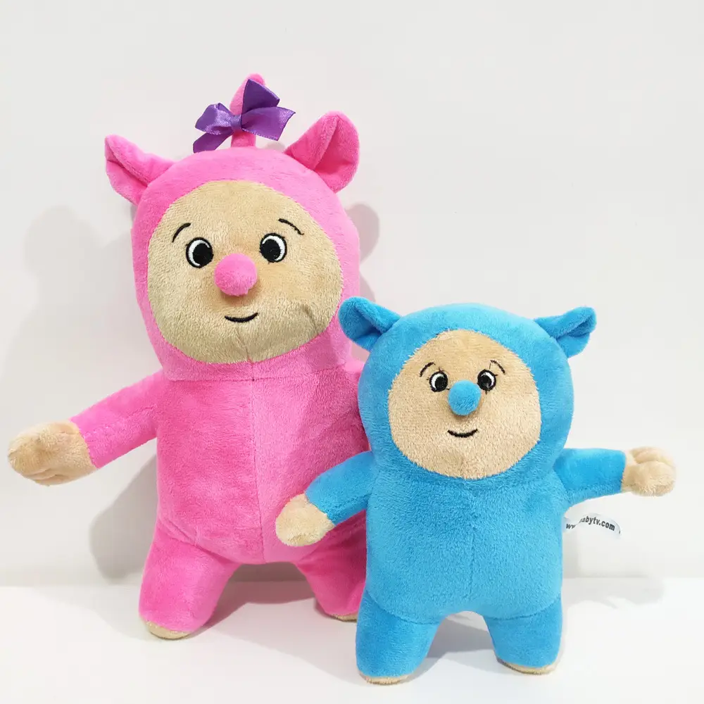 Billy and Bam Bam around Baby TV animation doll