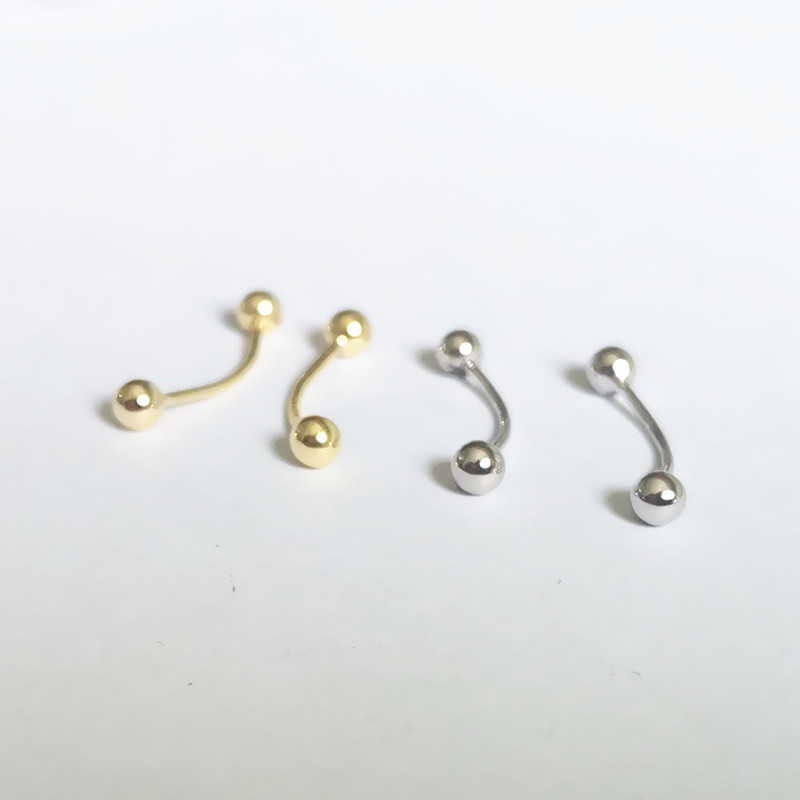 Black Personality Cool Simple Side Ear Bone Earrings Men