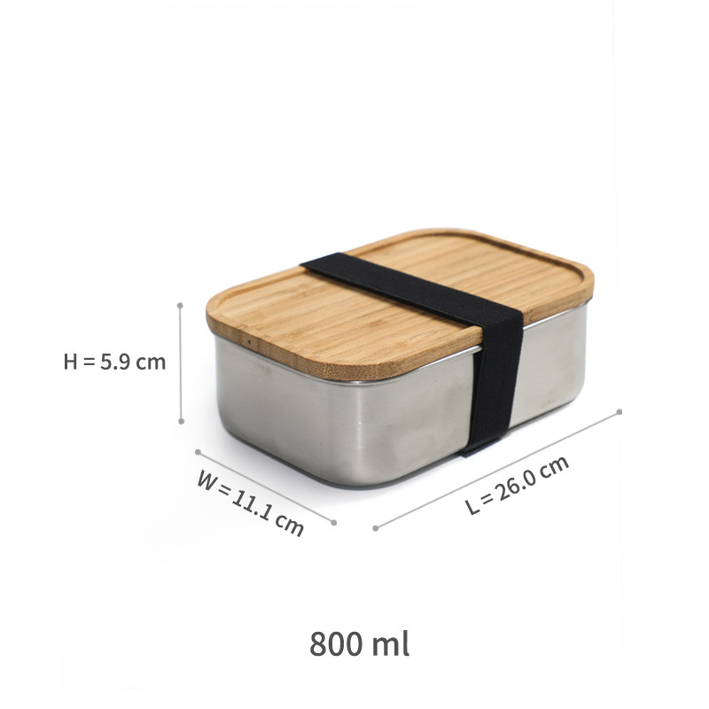 Title 1, Simple 304 Stainless Steel Lunch Box