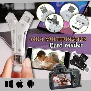 Compatible with Apple, Card reader