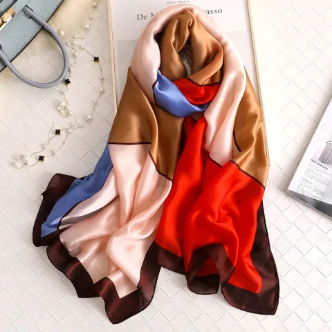 Matching Colour Travel Sunscreen Scarves