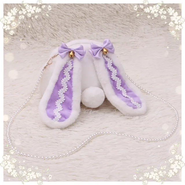 Plush Impression Doll One Shoulder Small Satchel Purple - Shop at LoveMi