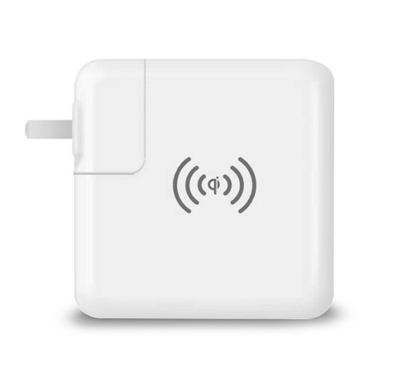 Qi Three In 1 Wireless Charger USB Mobile Power Bank