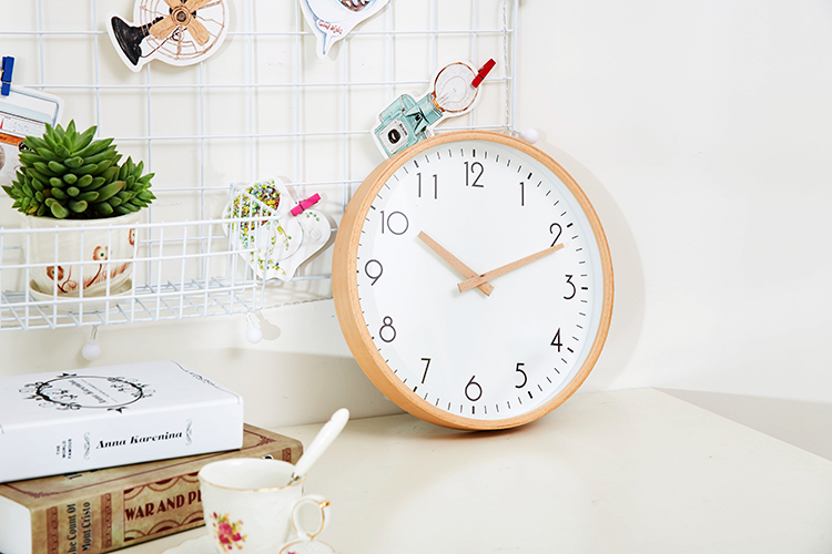 Horloge Murale Bois Massif NORDIC - Bois Royal Horloge murale en bois Horloge Murale Bois Massif NORDIC