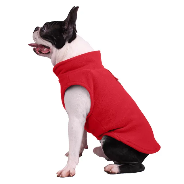 High quality Fabric Thickened Pet Dog Coat Red - Shop at LoveMi