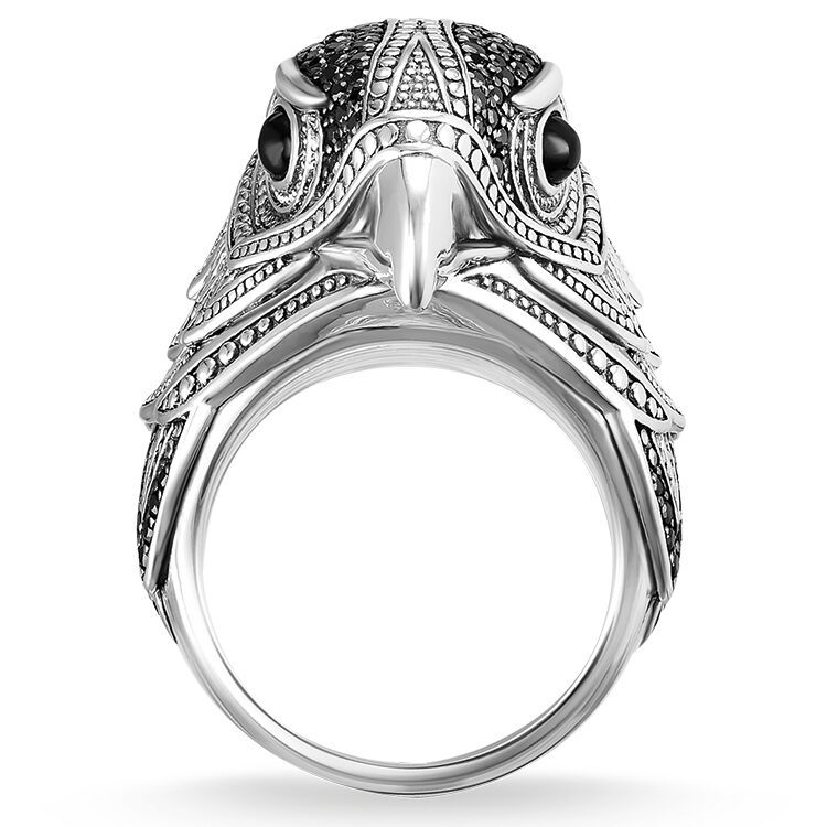 Retro alloy ring