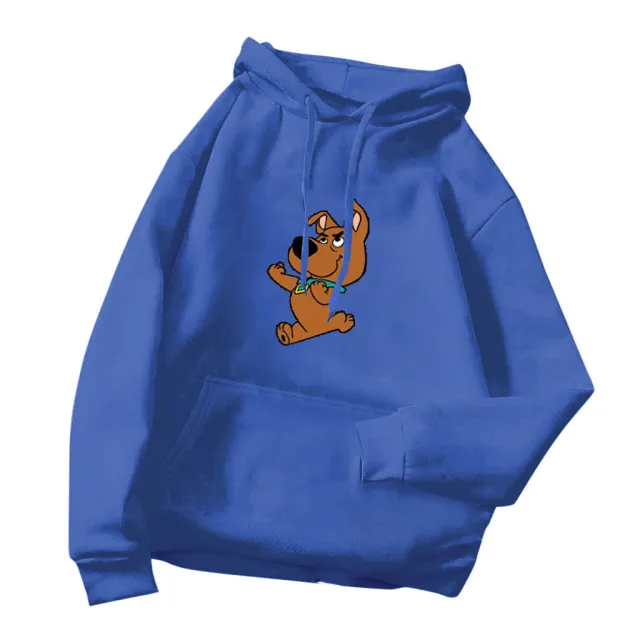 Women's New Hooded Sweater All match Plus Cashmere Blue - Shop at LoveMi