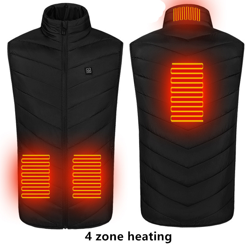 Men's four-zone fever vest