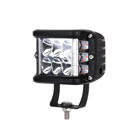 Car Light Two-color Yellow Three-sided Work