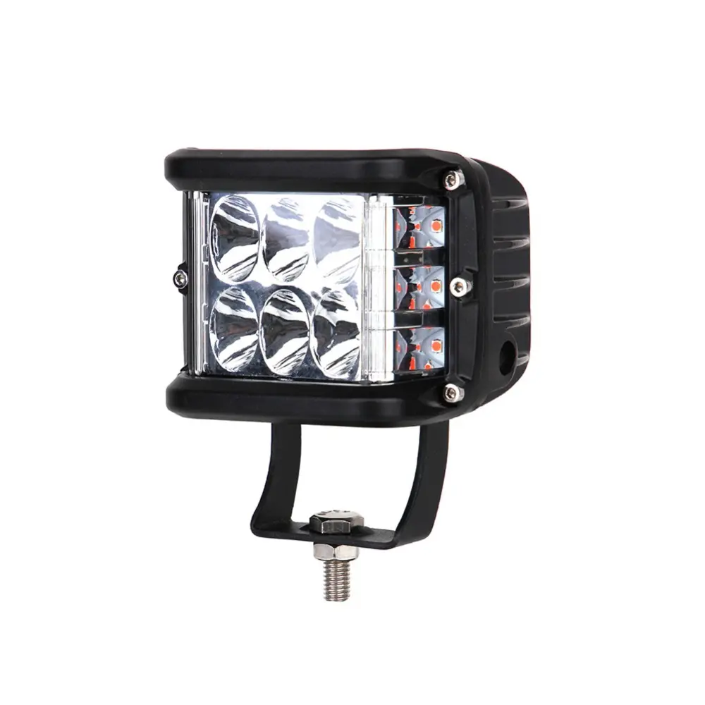 Car Light Two-color Yellow Three-sided Work