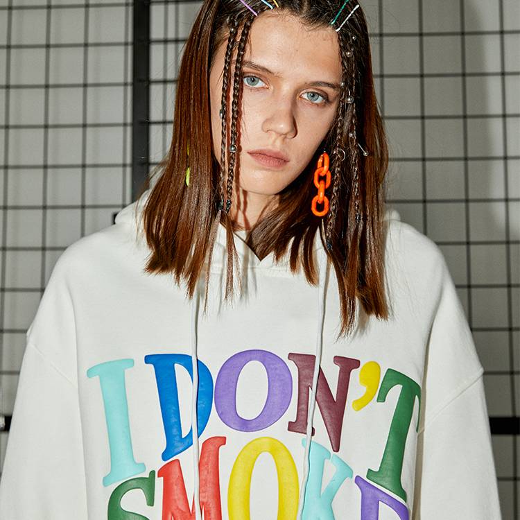 Fashion casual hoodie with fleece sweater