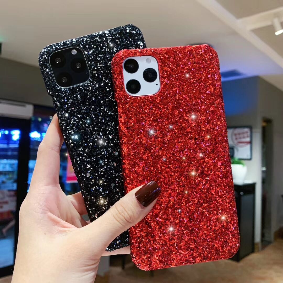 Compatible with Apple, Glitter sequin iphoneX phone case