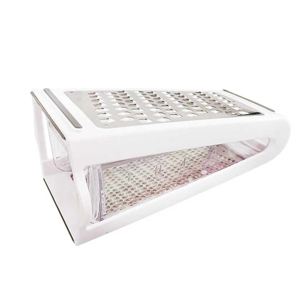 Double-sided potato grater - White
