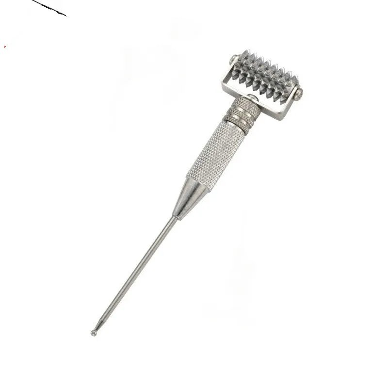 Face-rolled spring ear needle - Silver