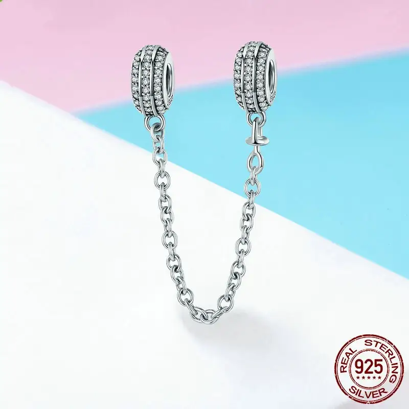 Sterling Silver Simple Diy Bracelet Jewelry Accessory SCC812