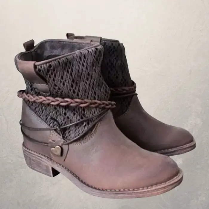 European And American Fashion Women's Short Boots