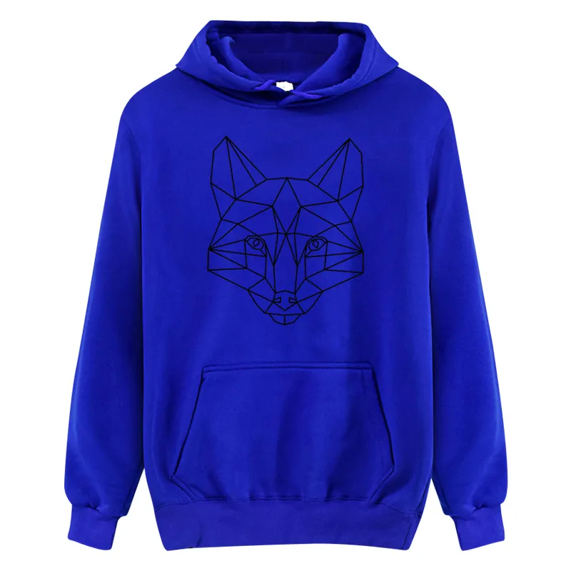 Hooded pullover sweater - Blue