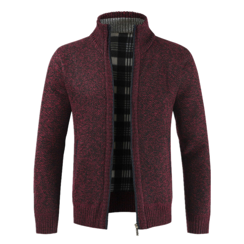 Cardigan sweater thick warm knit sweater