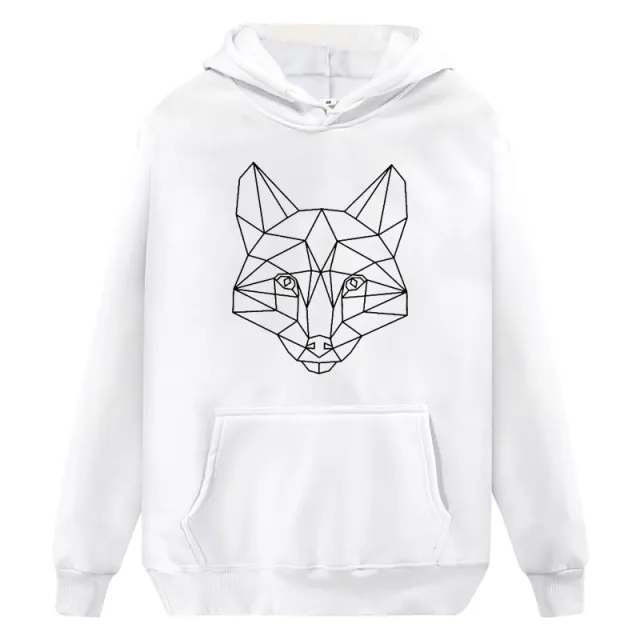 Hooded pullover sweater White - Shop at LoveMi