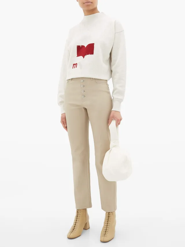 Printed multi color sweater with fleece White - Shop at LoveMi