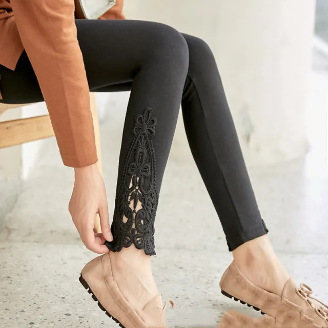 Women's cotton leggings Black - Shop at LoveMi