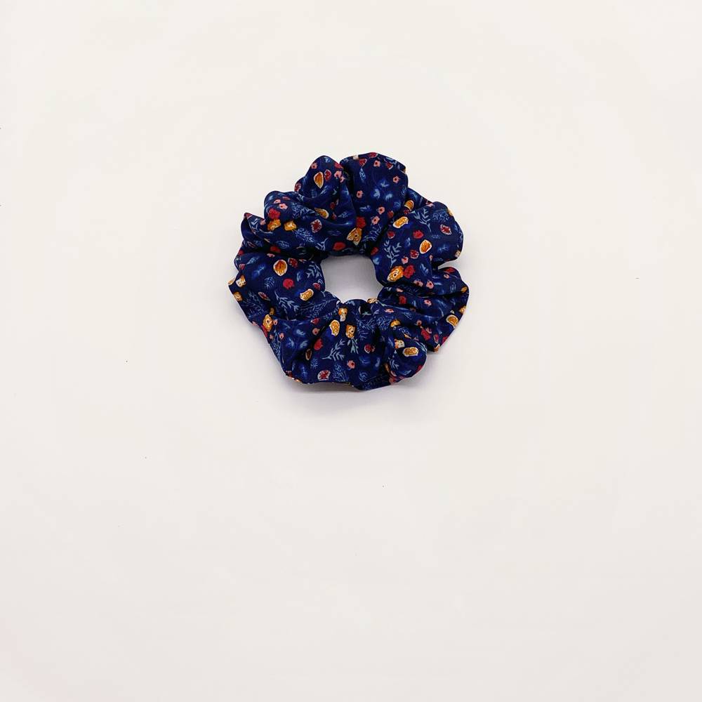 The wind is sweet and retro French floral hairpin Navy Blue - Shop at LoveMi