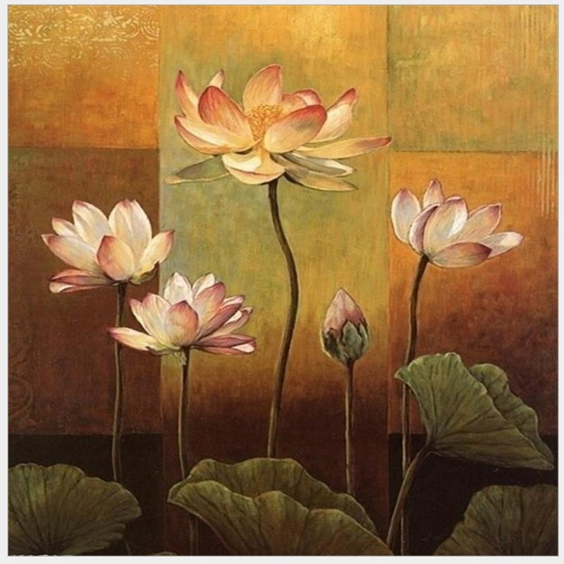 DIY Digital Oil Painting Wholesale Hand Painting 4050