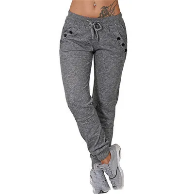 Plus-size slacks - Light Grey
