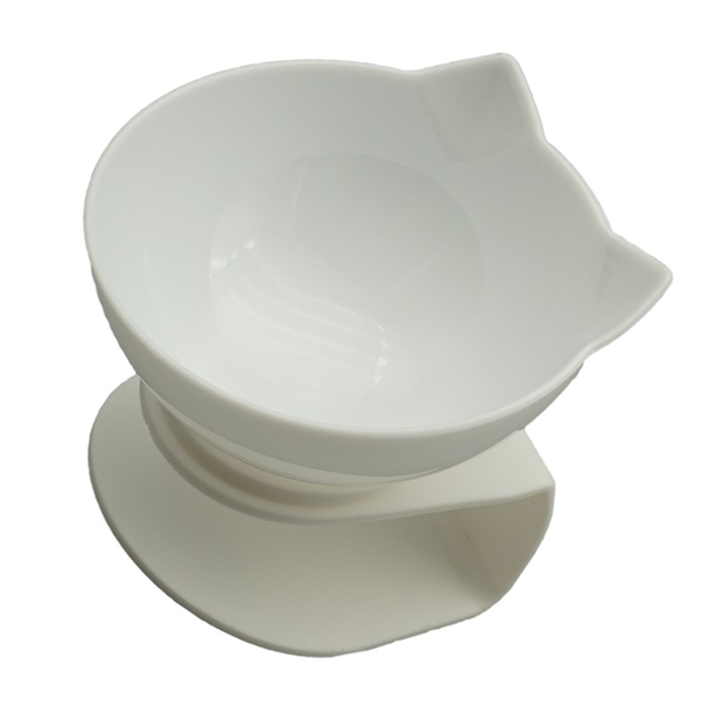 Bowl cat dog bowl non slip pet cat pot All White - Shop at LoveMi