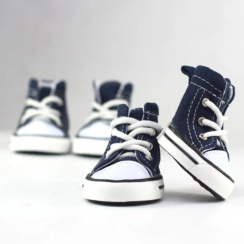 Pet Cowboy Canvas Shoes for Dogs