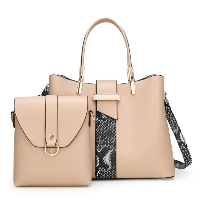 Ladies handbag large capacity one shoulder messenger Khaki - Shop at LoveMi