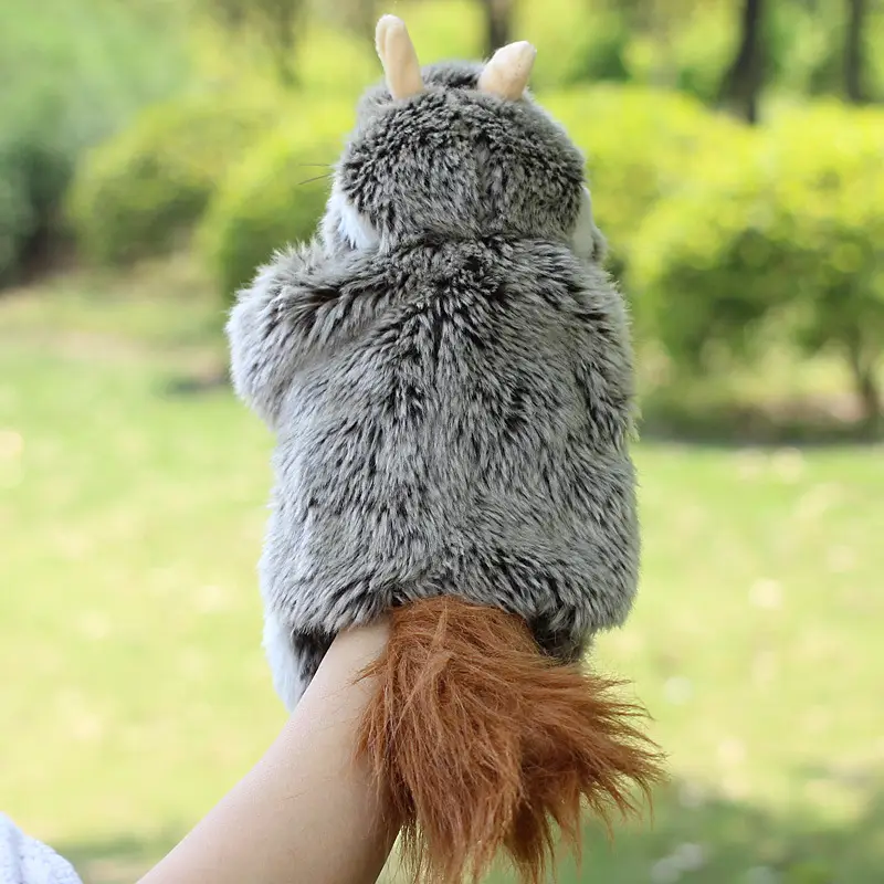 Plush Toy Hand Puppet Voles Cartoon Animal Gloves