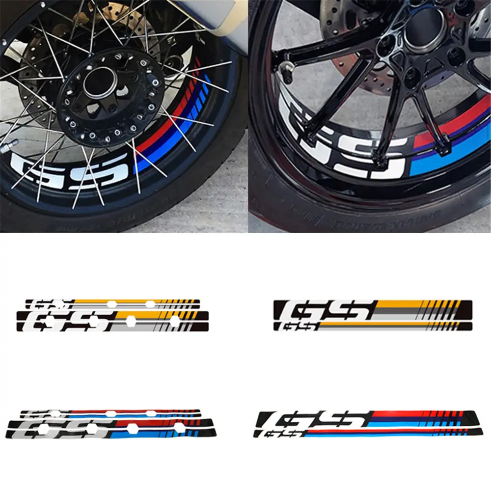 Wheel rim decals