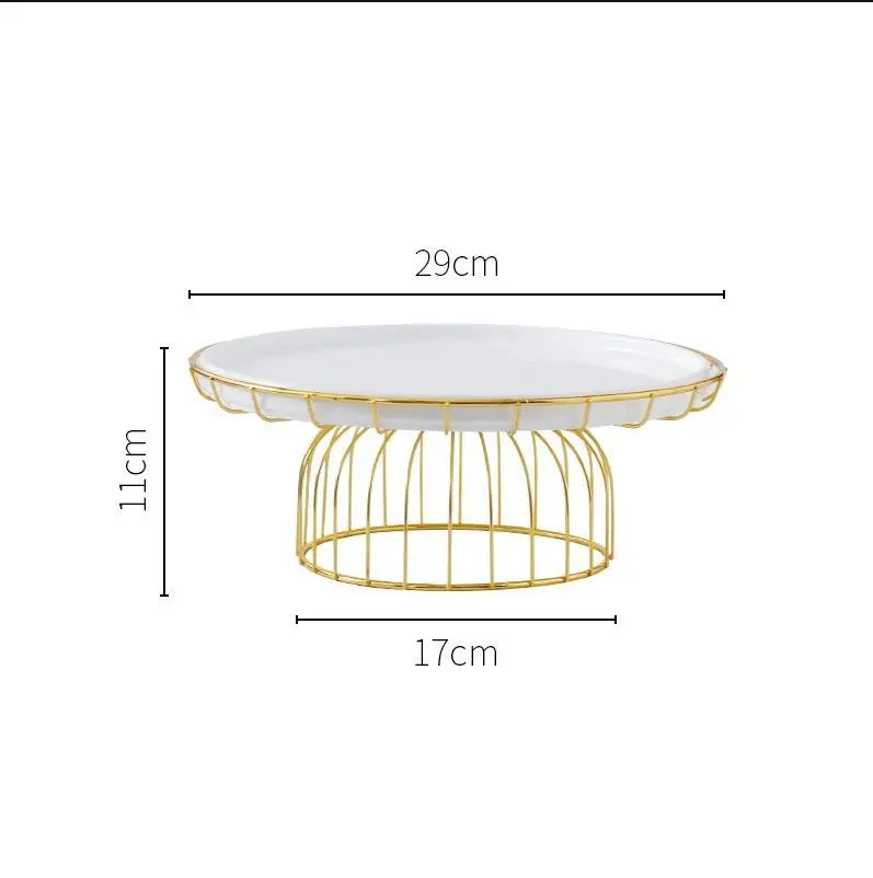 European style cake rack in wedding dessert table - Large Cake Plate