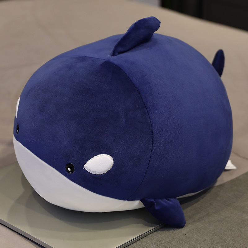 Whale lying pillow