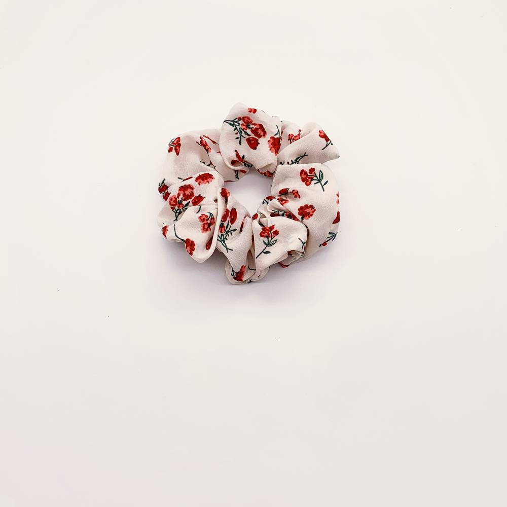 The wind is sweet and retro French floral hairpin White And Red - Shop at LoveMi