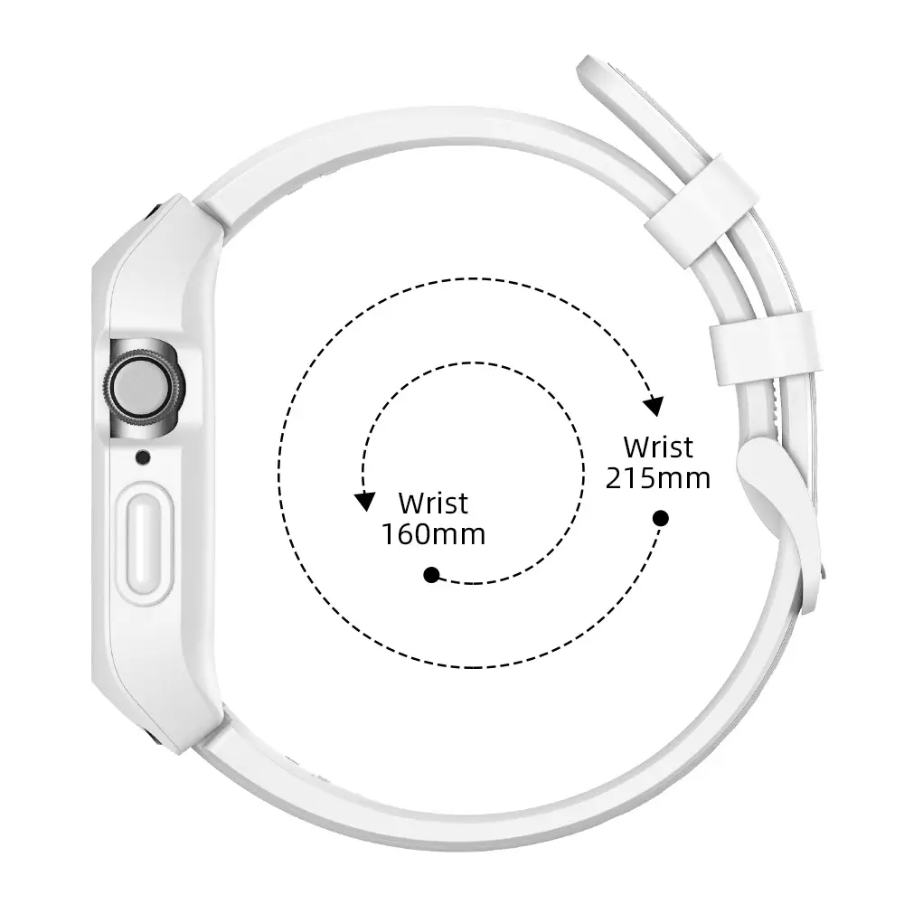 Split Silicone Protective Case Liquid Silicone Strap