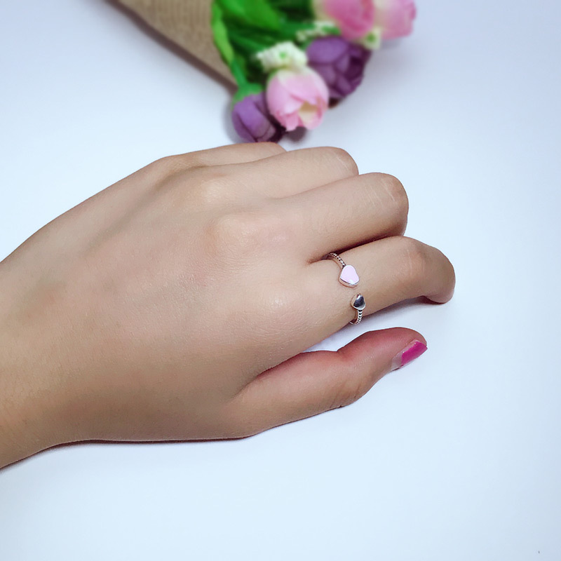 Light Body Epoxy Double Love Ring