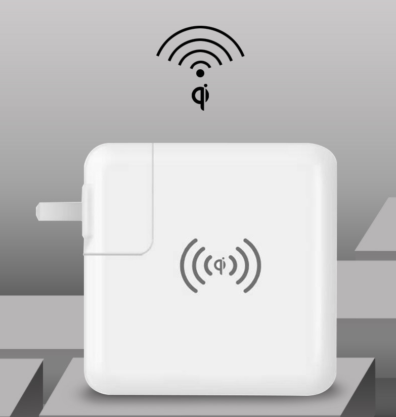 Qi Three In 1 Wireless Charger USB Mobile Power Bank