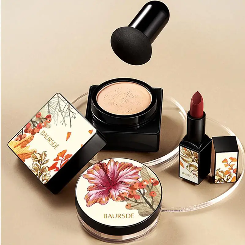 Three-piece Lip Glaze Makeup