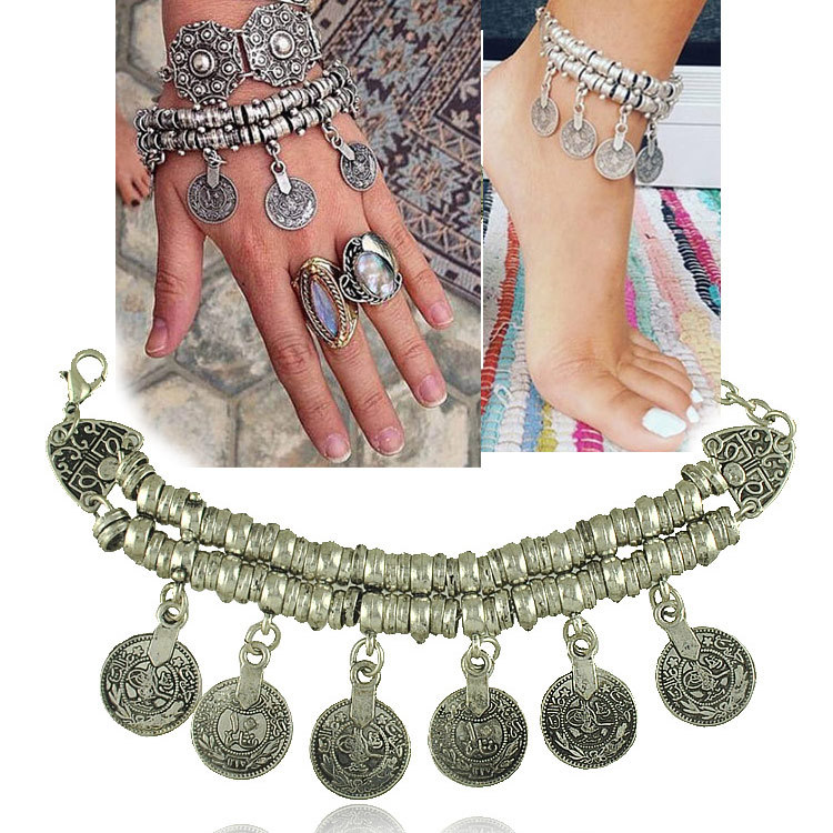Pendant bracelet anklet