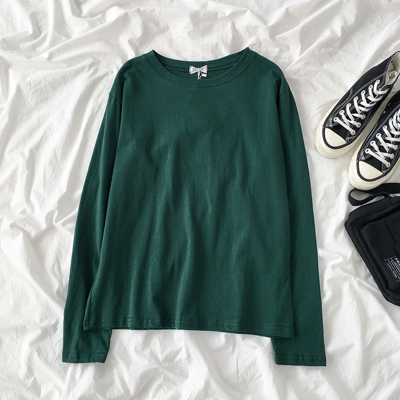 Net red loose long sleeve t-shirt