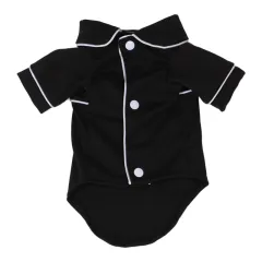 Teddy Bichon Knitted Clothes Summer Dress - Black - View 1
