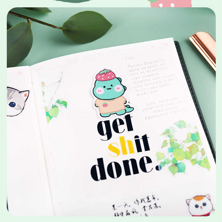 Hand Account Diy Album Decoration Material Dinosaur Cute Stickers