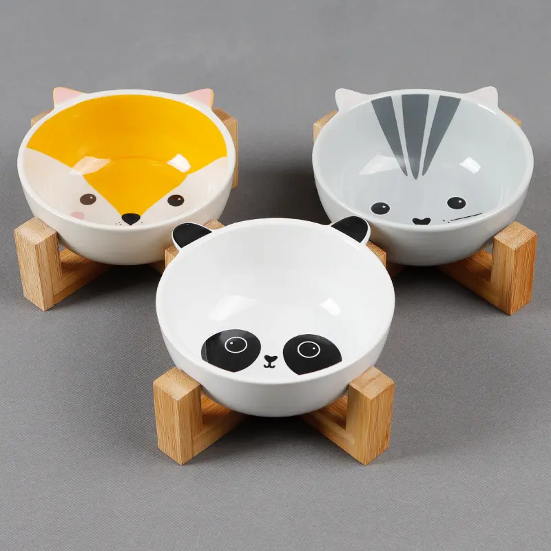 Protect Cervical Spine Cat Food Bowl Cat Pet
