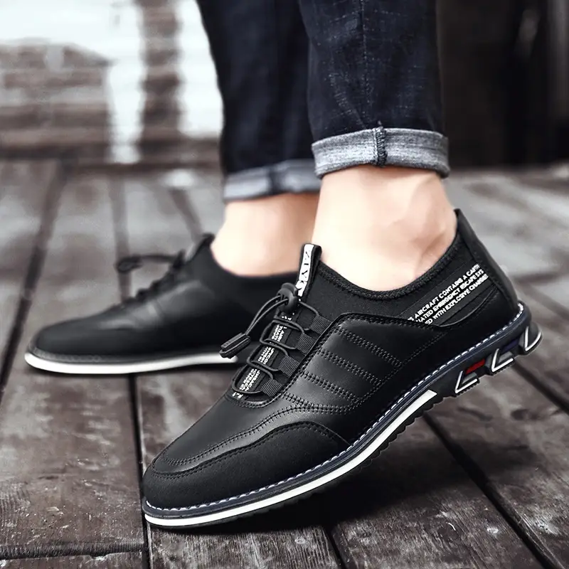 British Fashion Casual Business Dress Round Toe Shoes