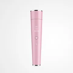 Micro-Current Nutrient Solution Imported Into Massage Cleaning Beauty Instrument - Pink - View 1