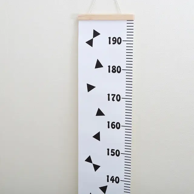 Height ruler wall photography props