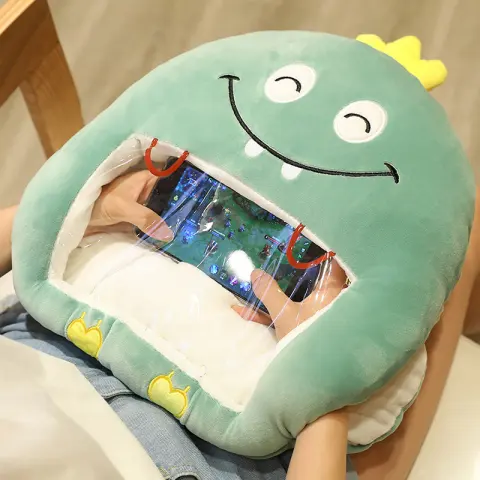 Winter Visual Hand Warmer Pillow Can Play Mobile Phone