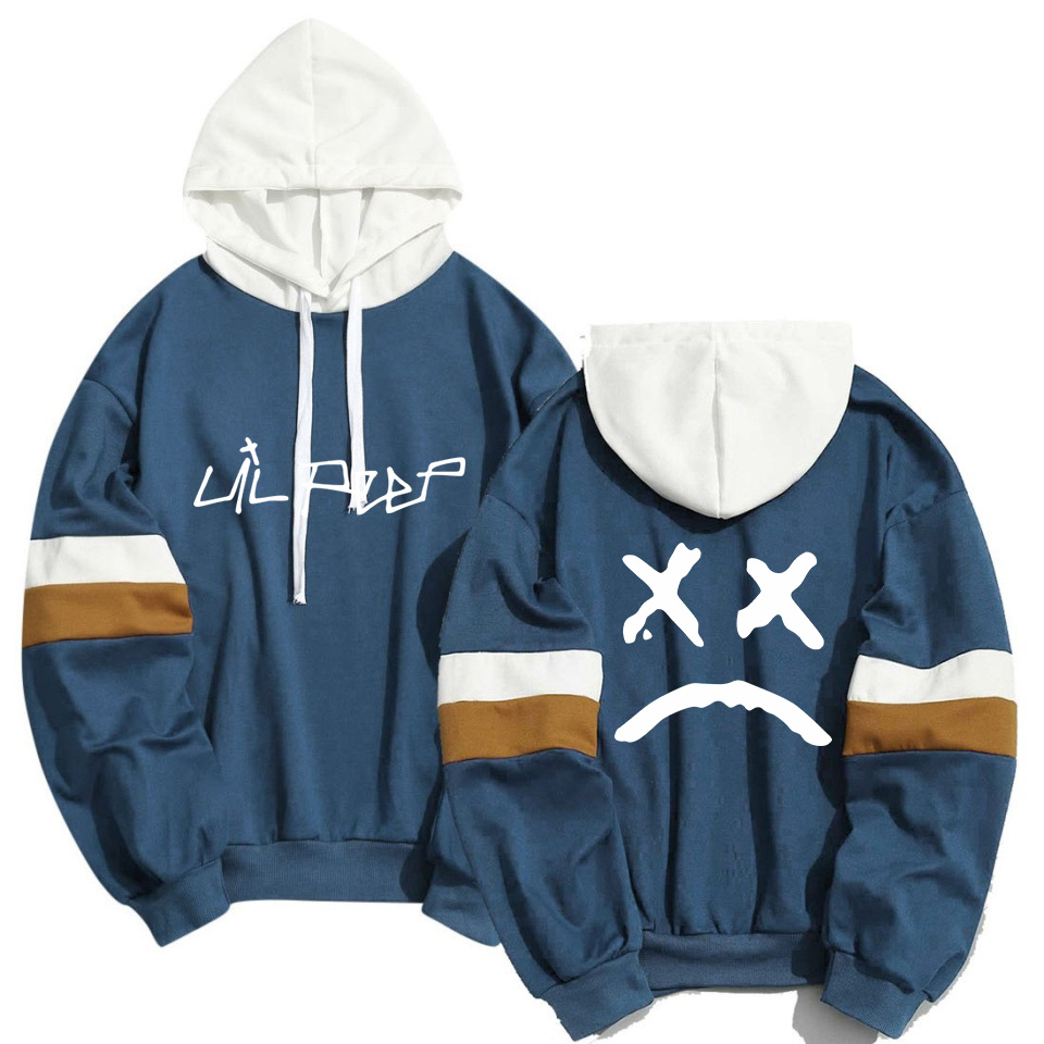 Spring Summer Harajuku Kawaii Cry Baby Lil Peep Hoodies Men Women Hip Hop Streetwear Patchwork Pullover Sweatshirt Sudaderas — foto 3